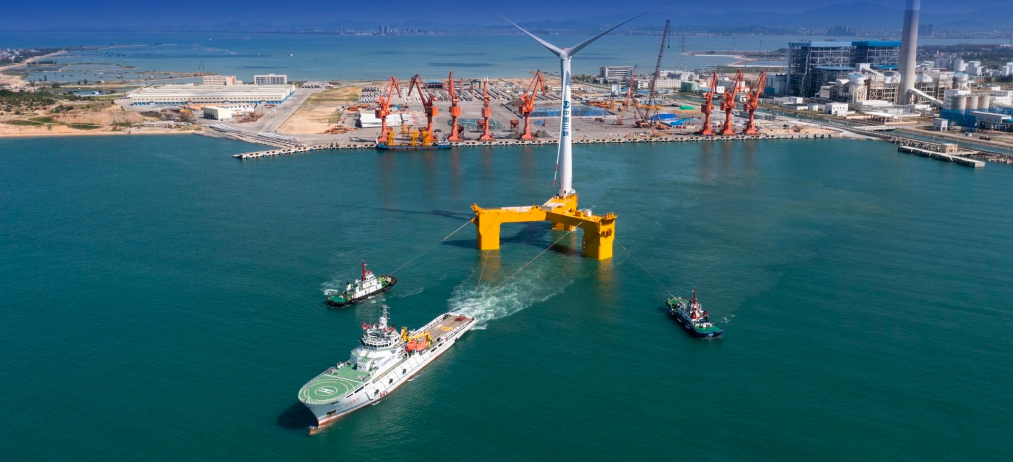 Three Gorges Floating Wind — China's first floating wind demonstration project
